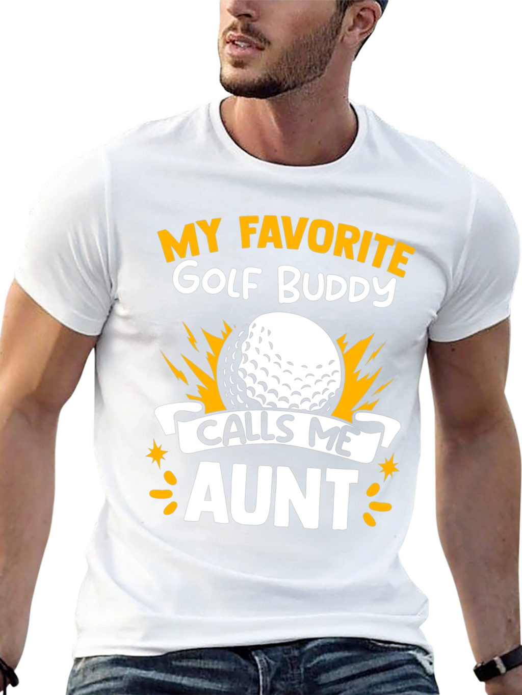 My Favorite Golf Buddy Calls Me Aunt T-Shirt