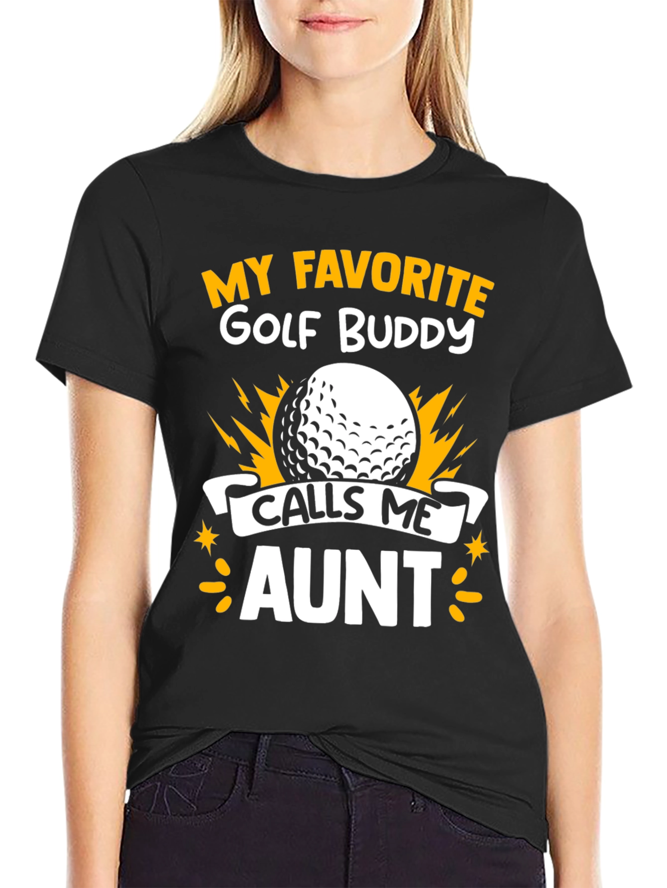 My Favorite Golf Buddy Calls Me Aunt T-Shirt