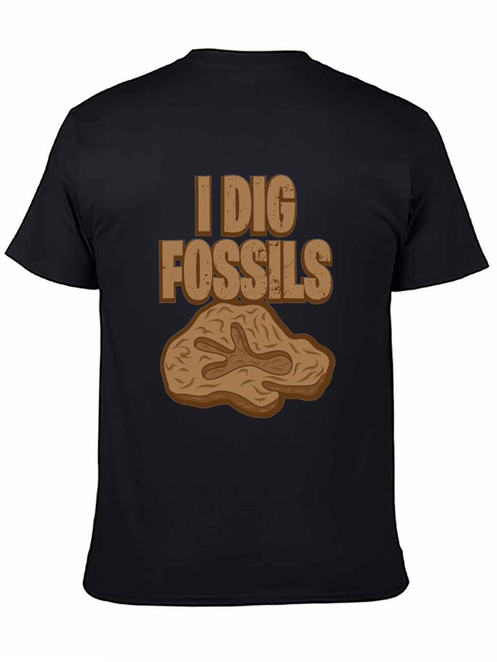 I Dig Fossils Graphic T-Shirt - Paleontology Tee