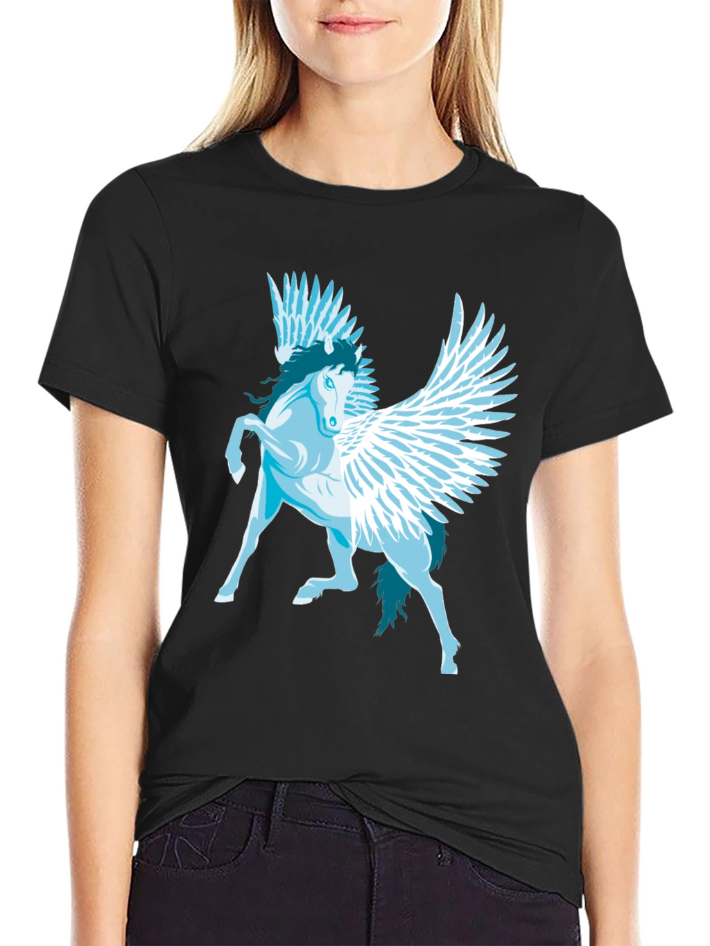 Pegasus Graphic T-Shirt - Mythical Creature Tee