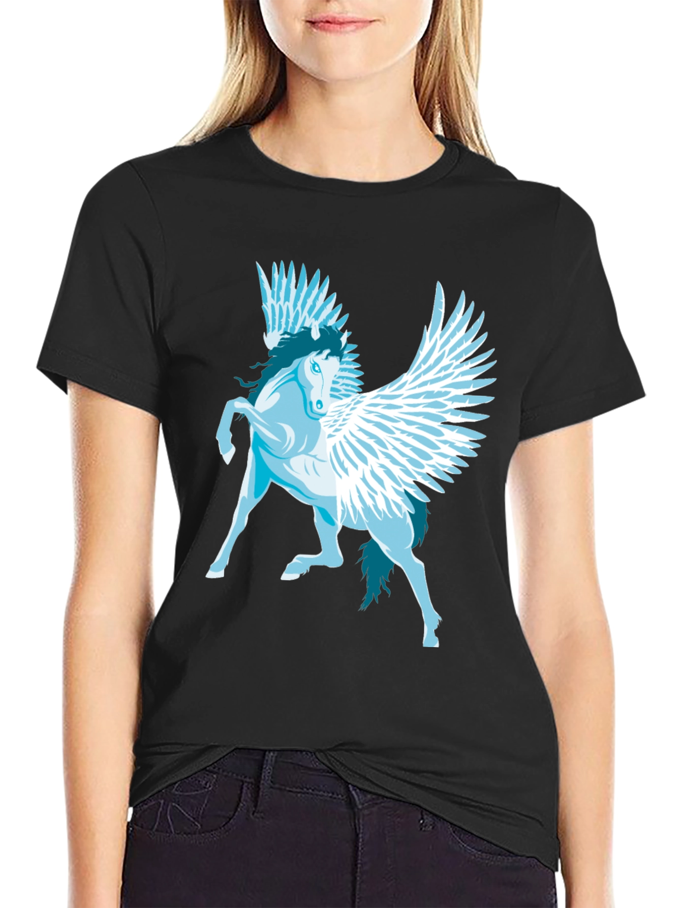 Pegasus Graphic T-Shirt - Mythical Creature Tee