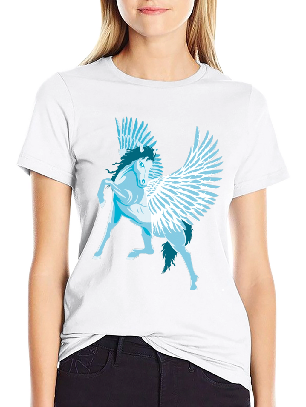 Pegasus Graphic T-Shirt - Mythical Creature Tee