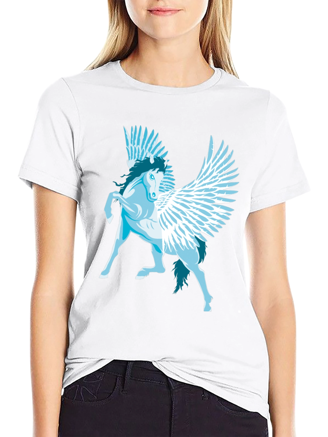 Pegasus Graphic T-Shirt - Mythical Creature Tee