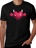 Devil Heart T-Shirt - Fun Edgy Style