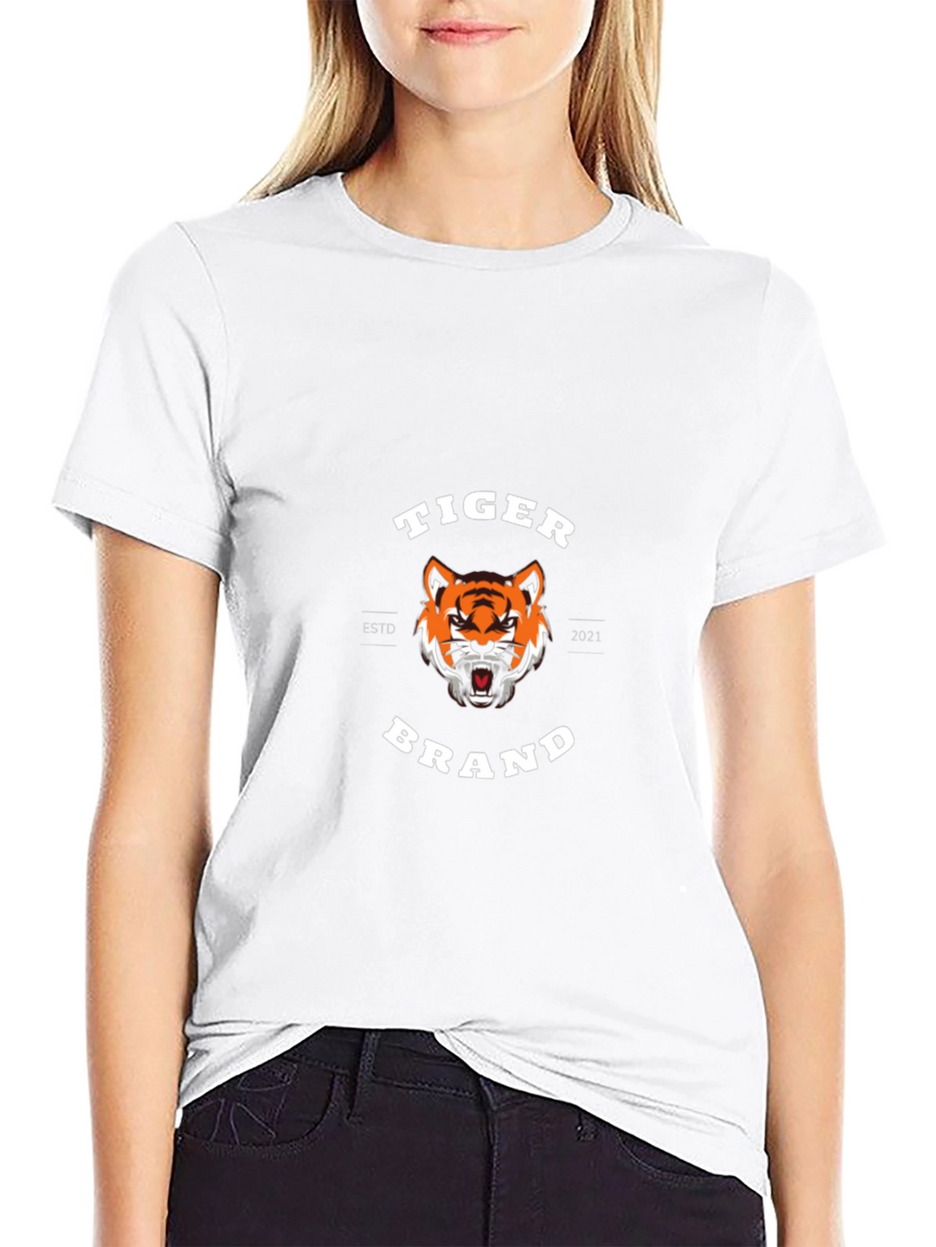 Tiger Brand Black T-Shirt