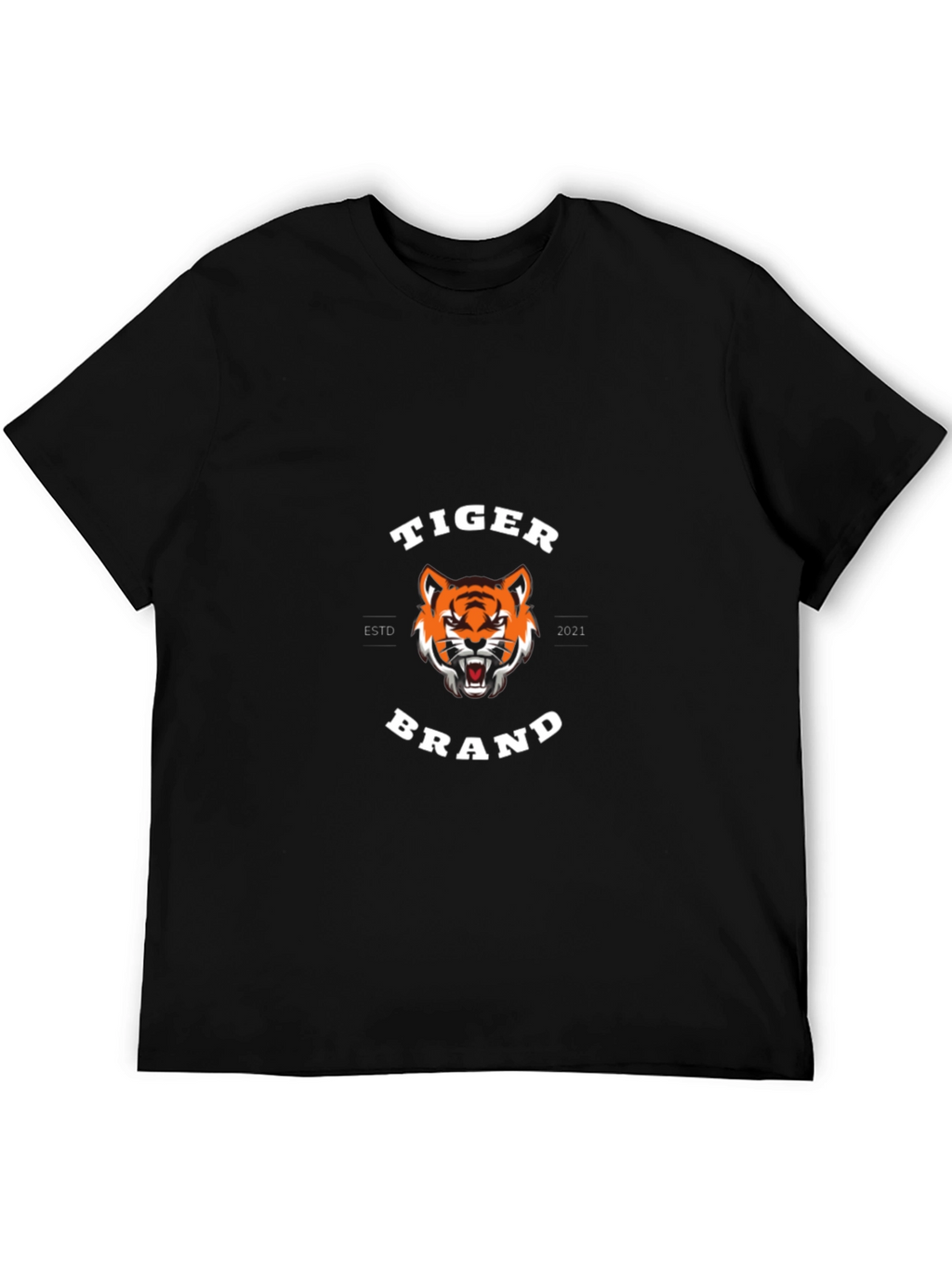 Tiger Brand Black T-Shirt