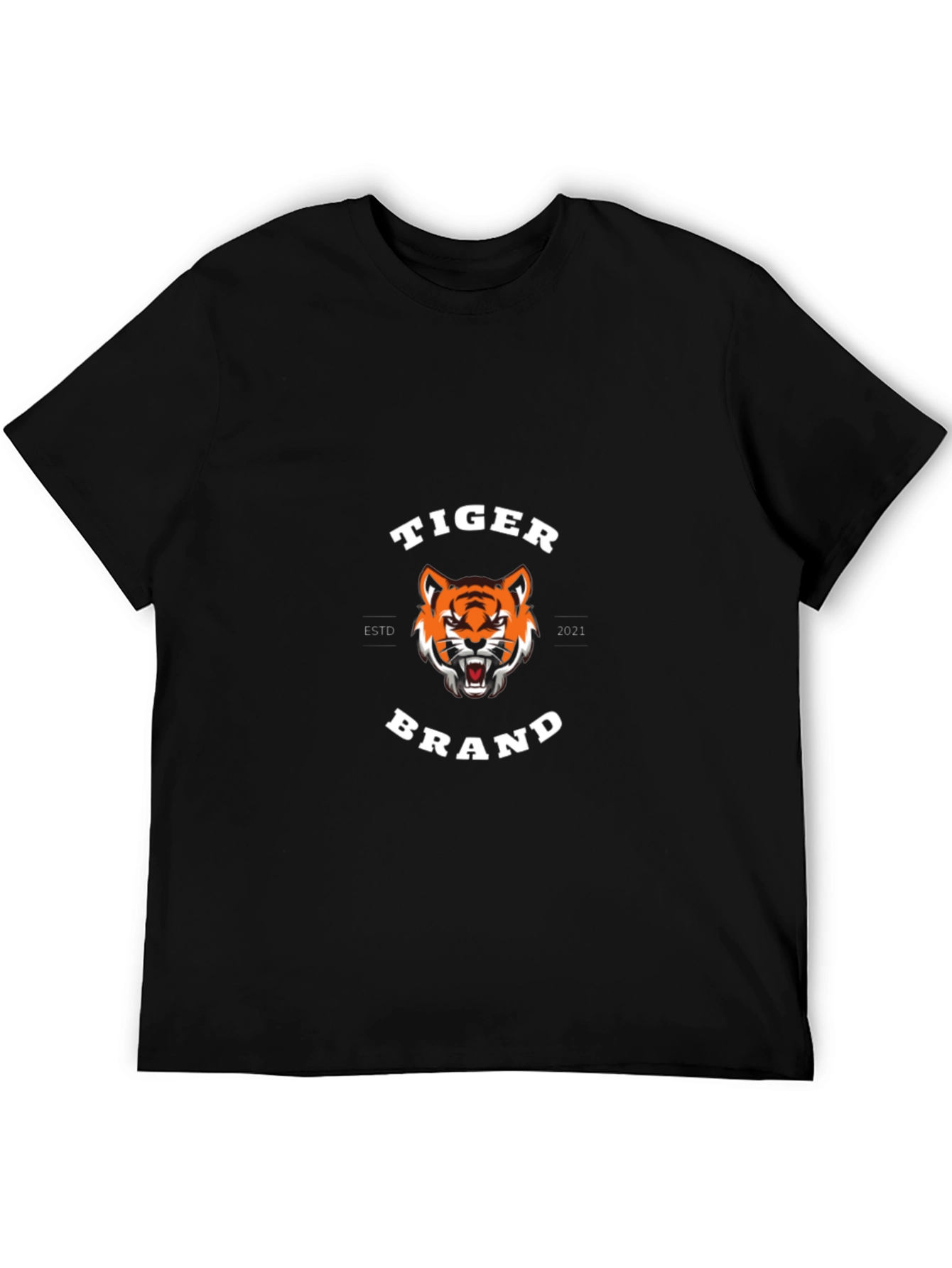 Tiger Brand Black T-Shirt