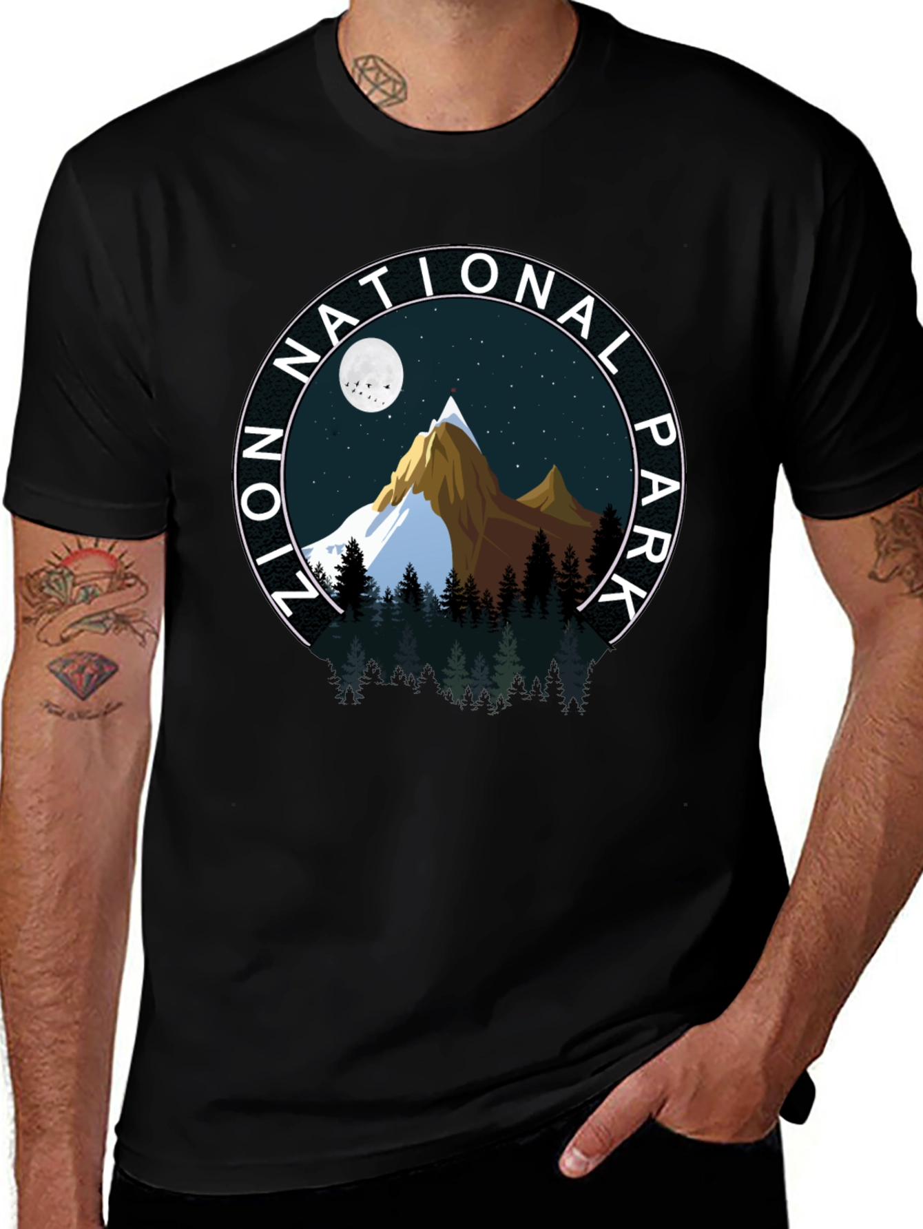 Zion National Park Graphic Tee - Nature Adventure Shirt