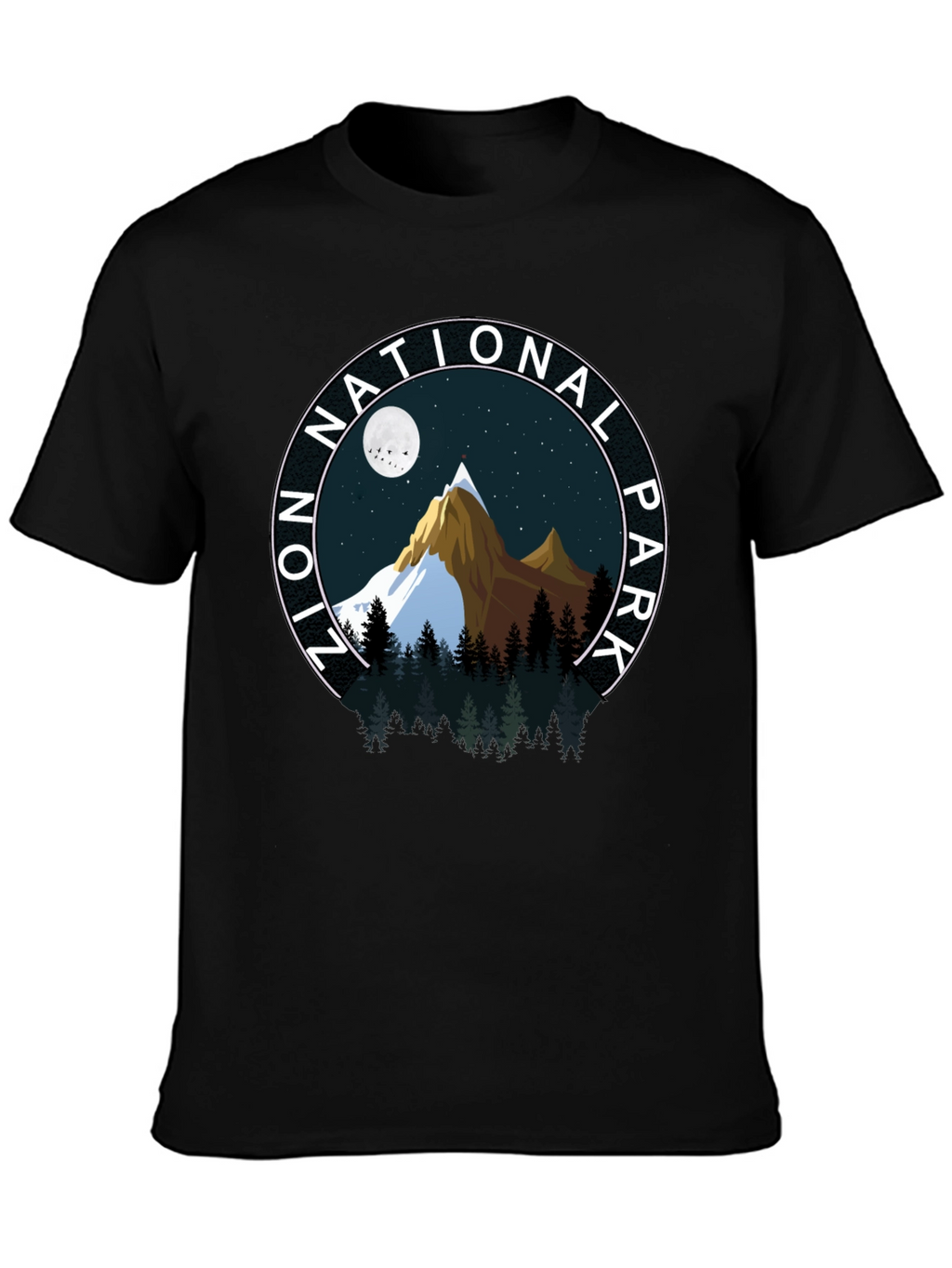 Zion National Park Graphic Tee - Nature Adventure Shirt