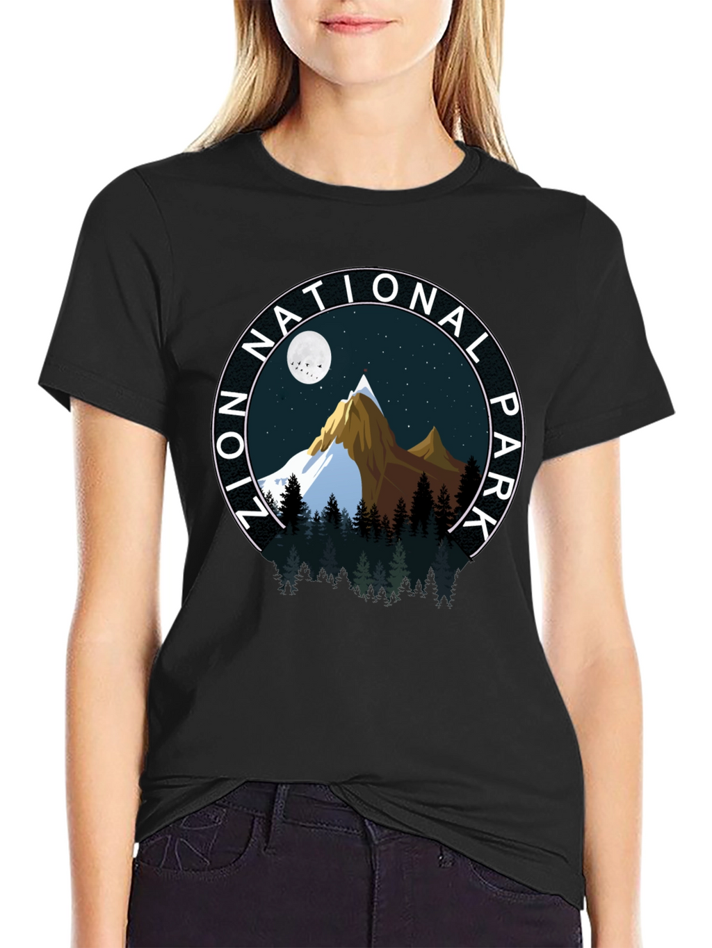 Zion National Park Graphic Tee - Nature Adventure Shirt