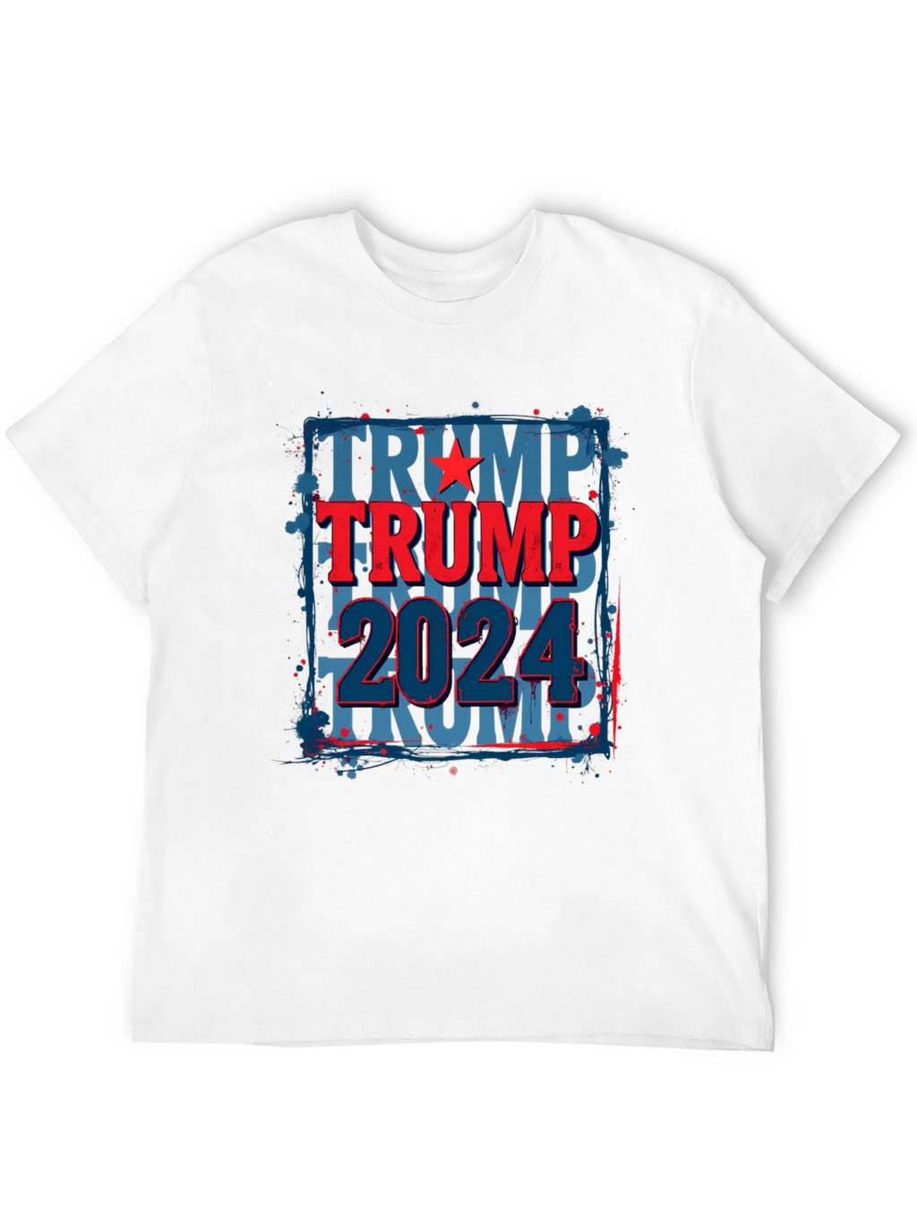 Trump 2024 Graphic Tee - Patriotic Black T-Shirt