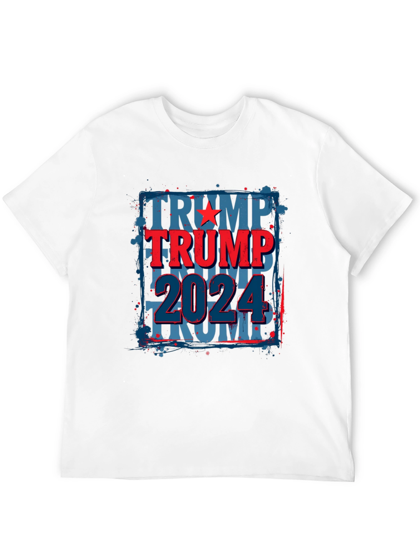 Trump 2024 Graphic Tee - Patriotic Black T-Shirt