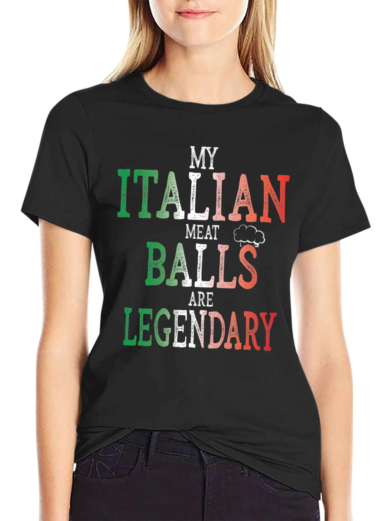 Italian Meatballs T-Shirt - Legendary Funny Foodie Tee