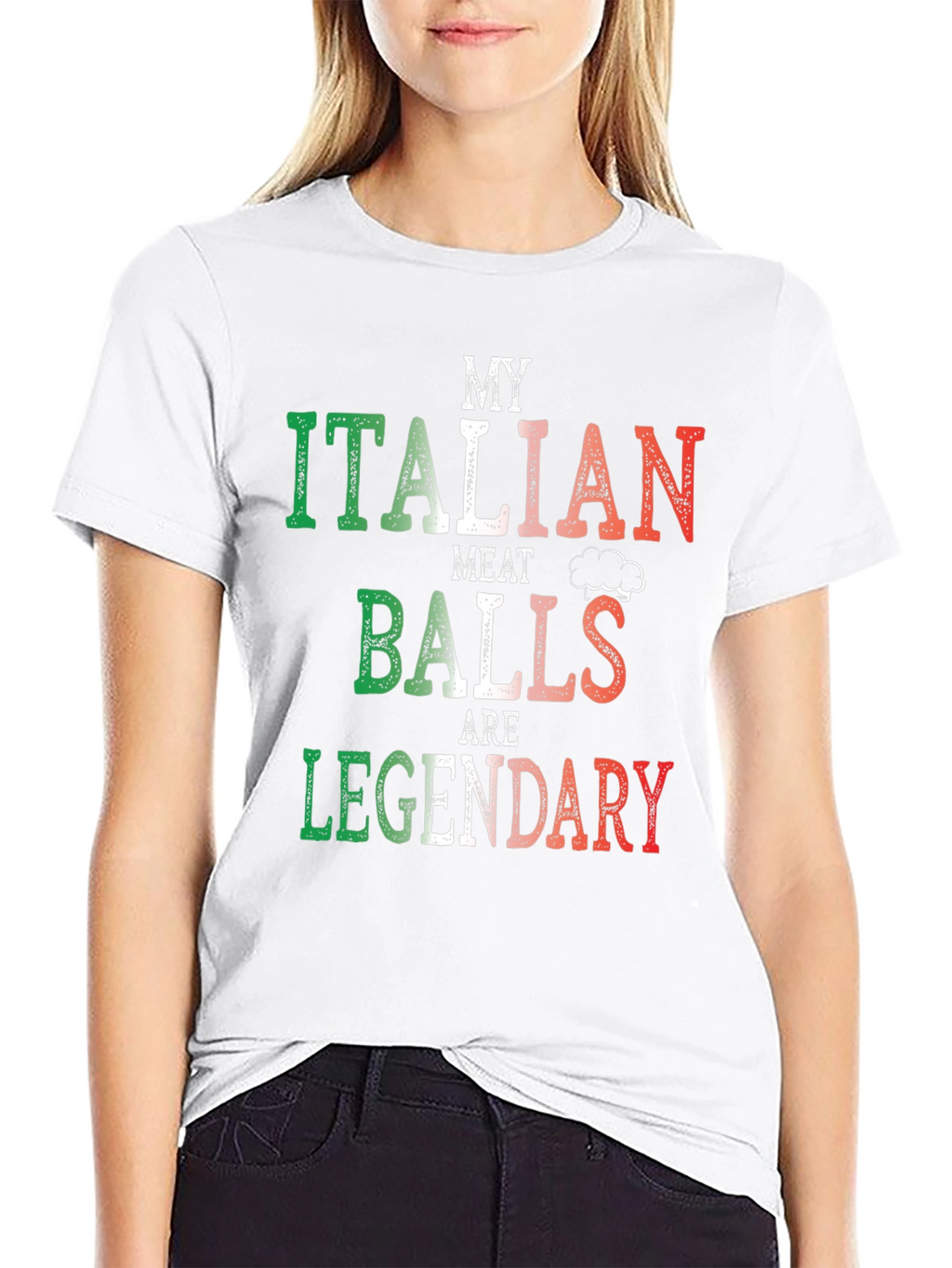 Italian Meatballs T-Shirt - Legendary Funny Foodie Tee