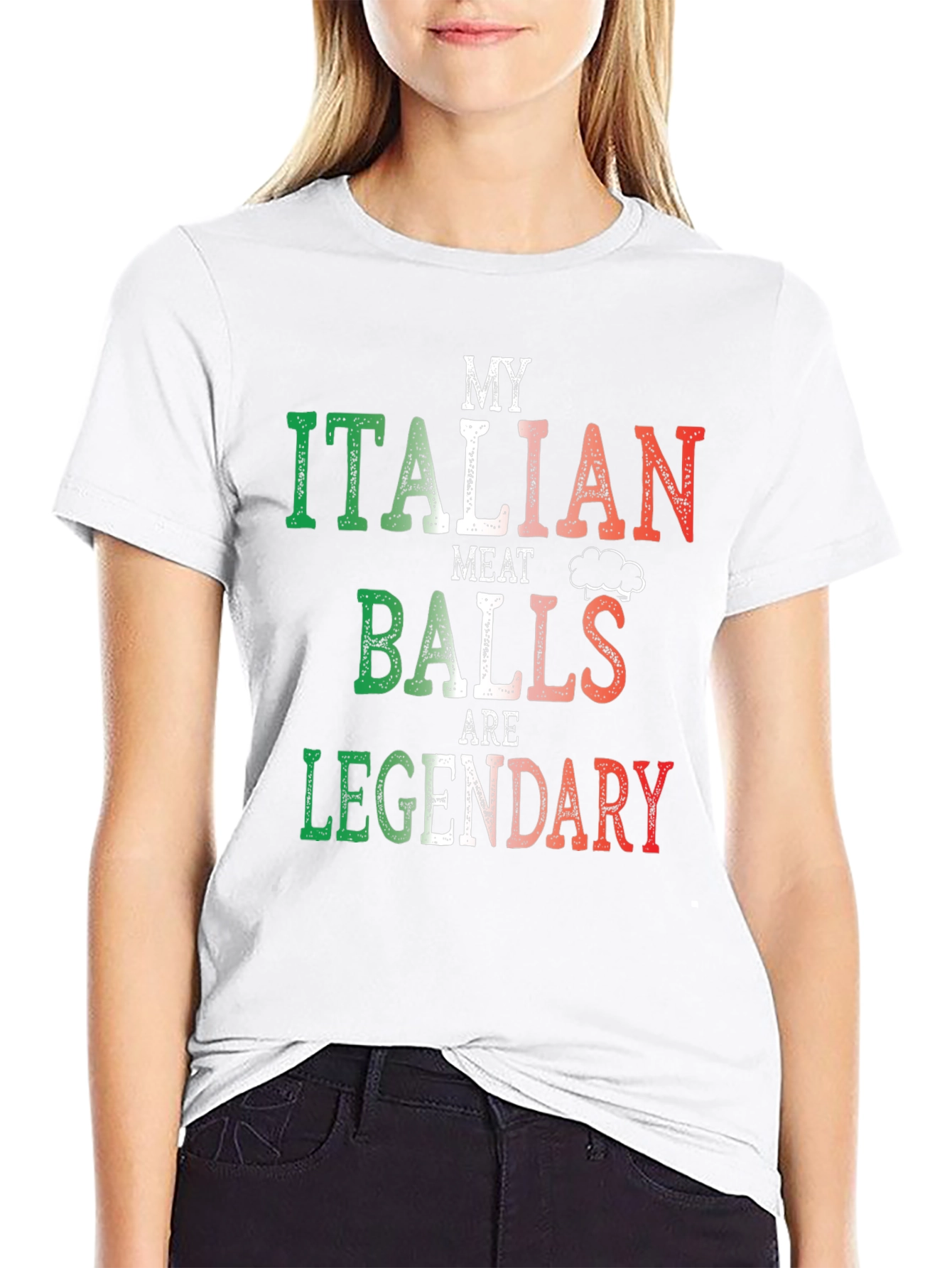 Italian Meatballs T-Shirt - Legendary Funny Foodie Tee