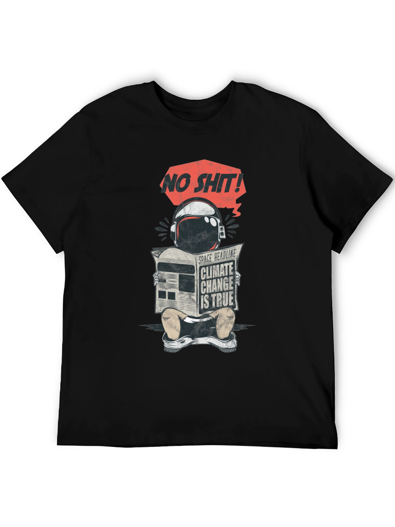 Climate Change Astronaut T-Shirt