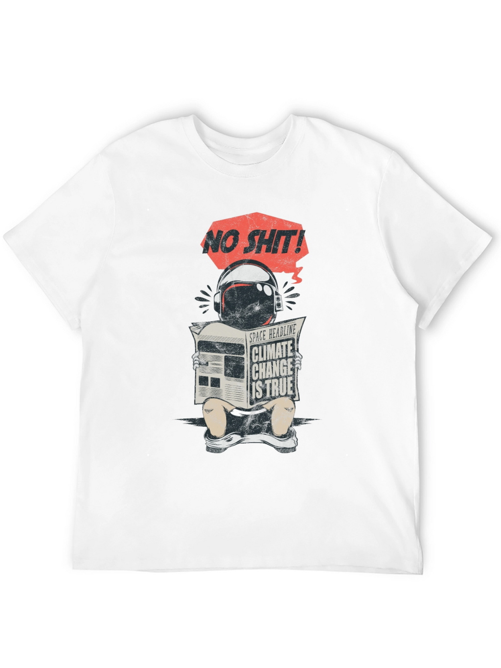 Climate Change Astronaut T-Shirt