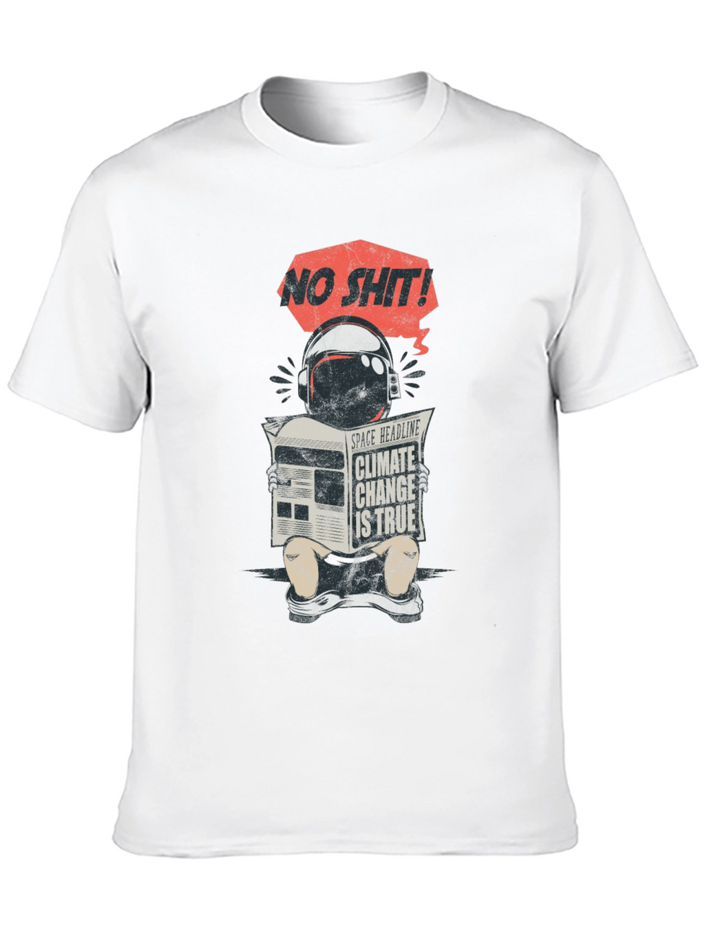 Climate Change Astronaut T-Shirt