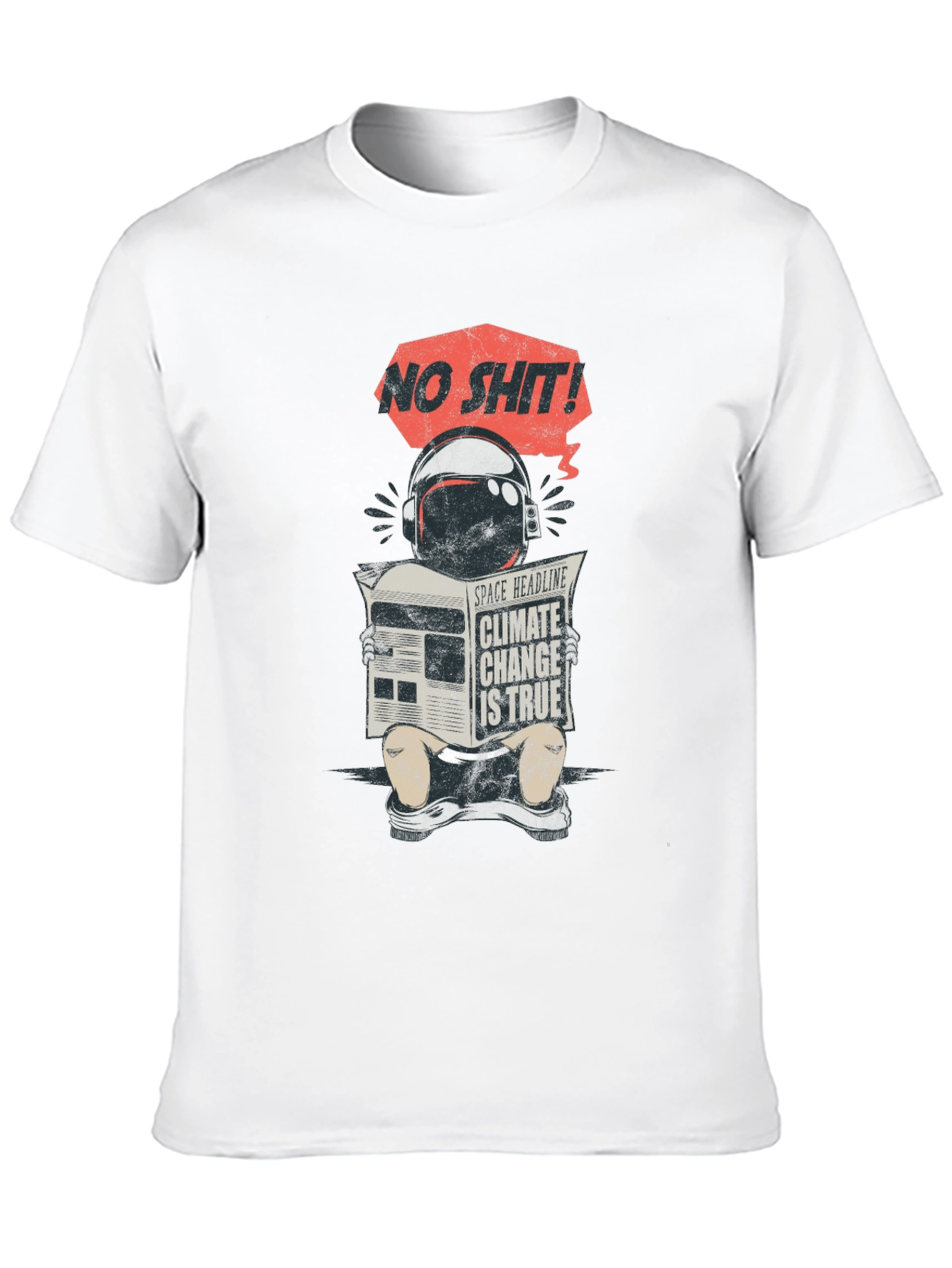 Climate Change Astronaut T-Shirt