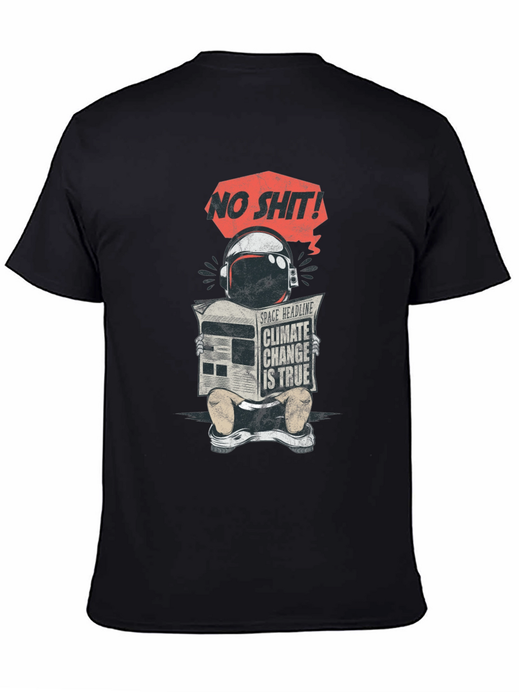 Climate Change Astronaut T-Shirt