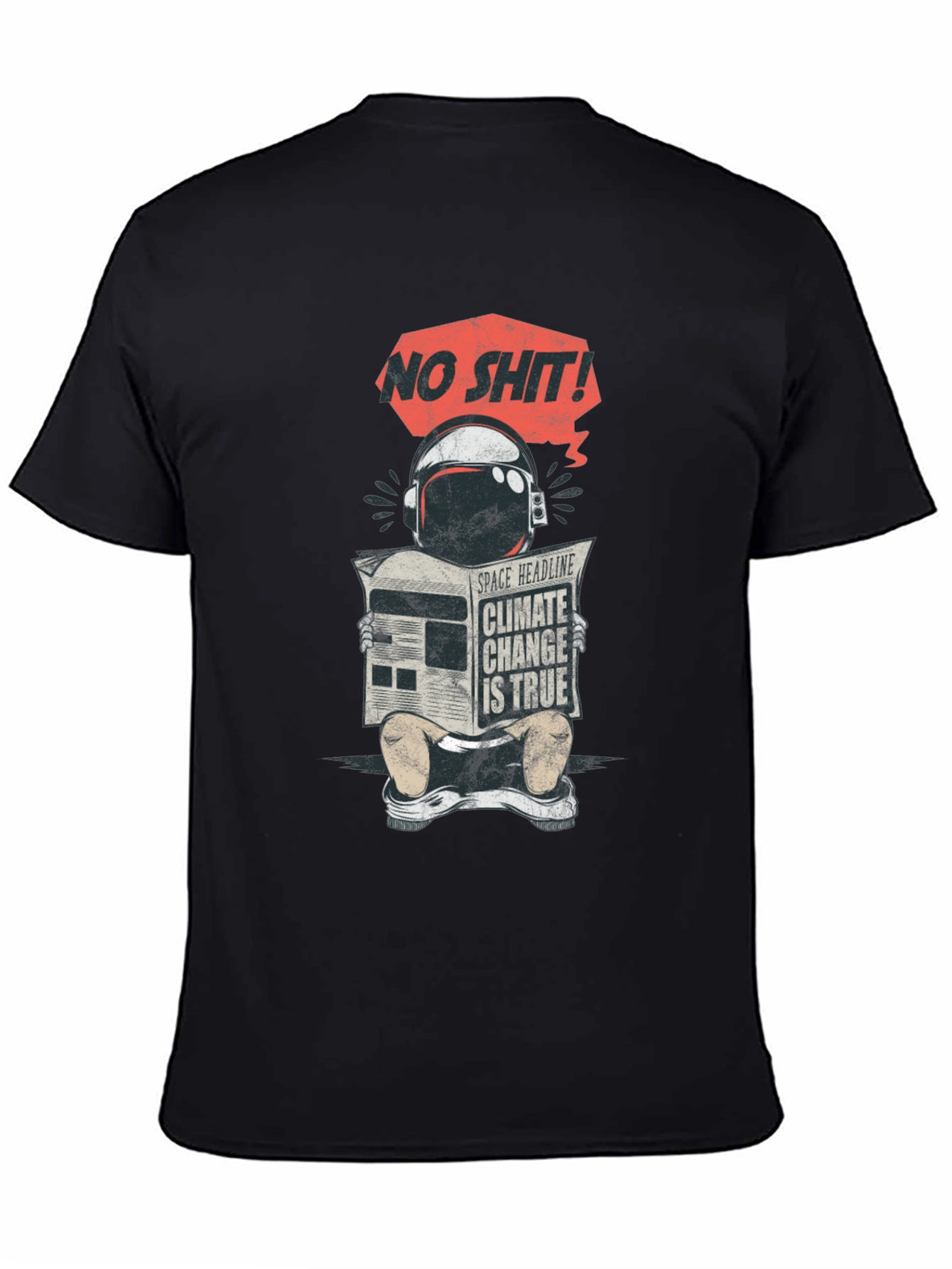 Climate Change Astronaut T-Shirt