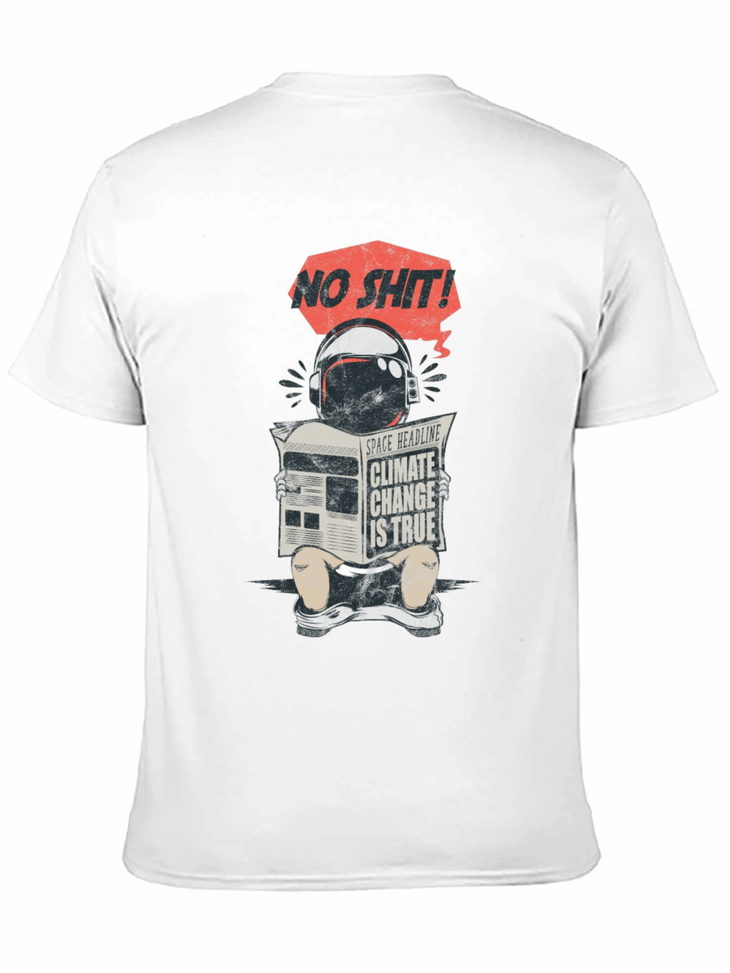 Climate Change Astronaut T-Shirt