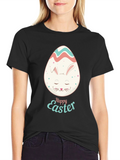 Happy Easter Bunny Egg Graphic Tee