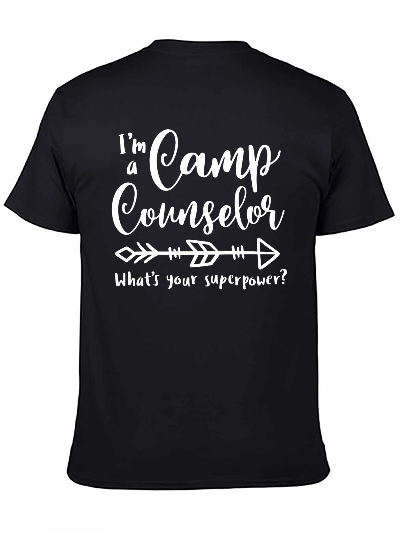 Camp Counselor Superpower Graphic Tee - Funny Unisex T-Shirt