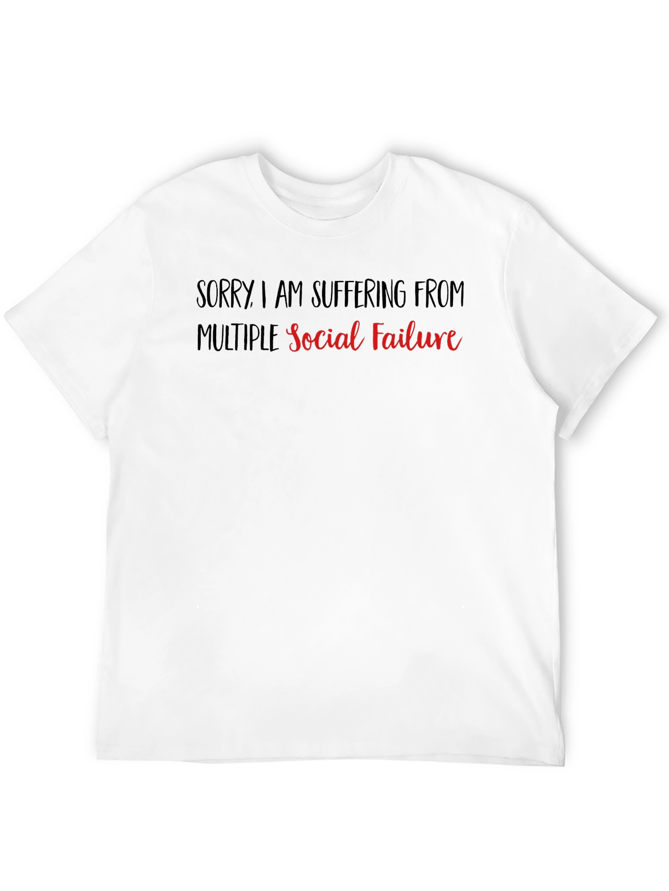 Social Failure Graphic T-Shirt