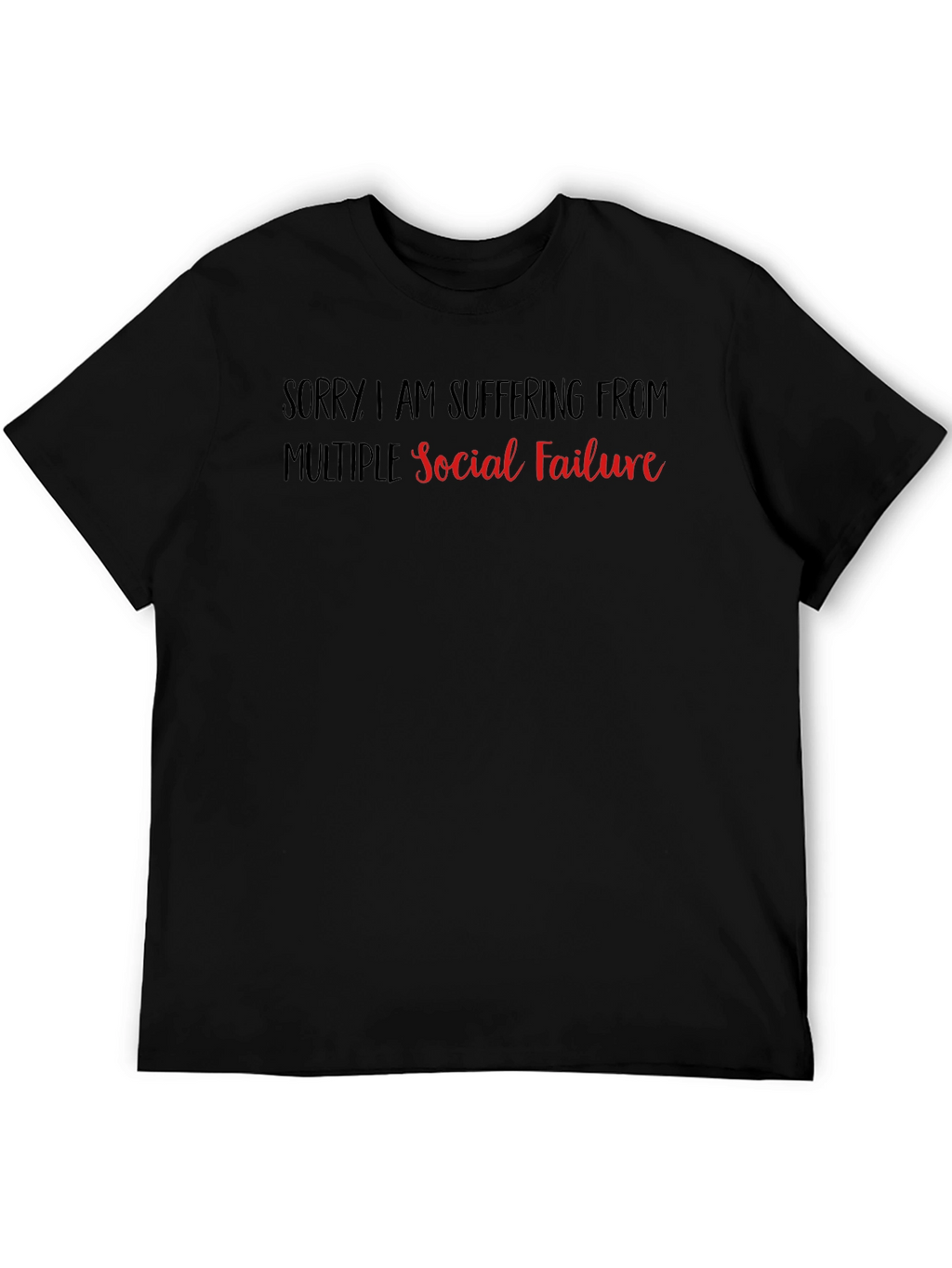 Social Failure Graphic T-Shirt