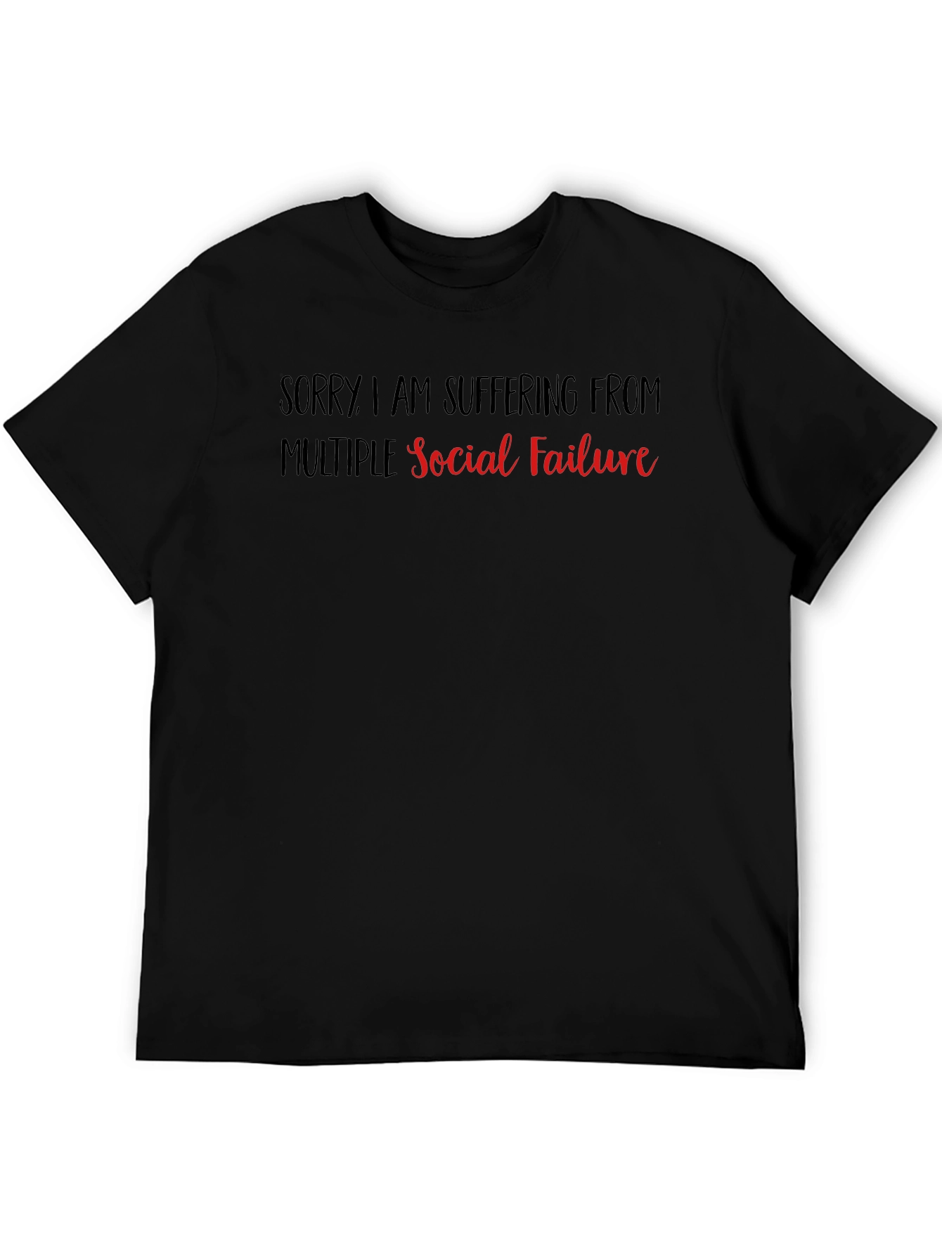 Social Failure Graphic T-Shirt