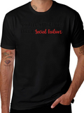 Social Failure Graphic T-Shirt