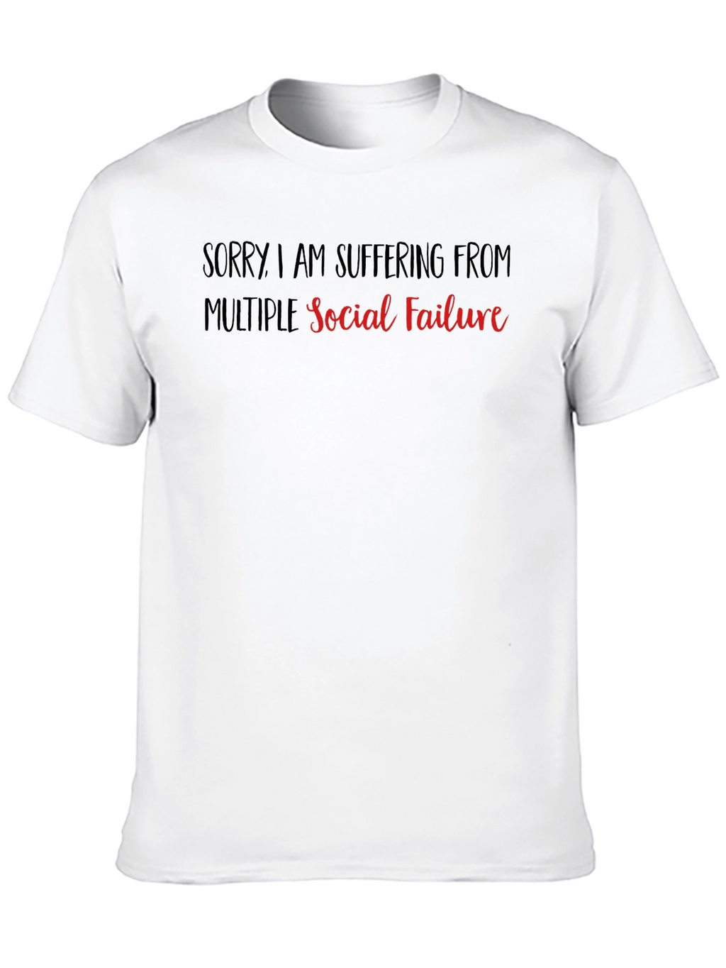 Social Failure Graphic T-Shirt