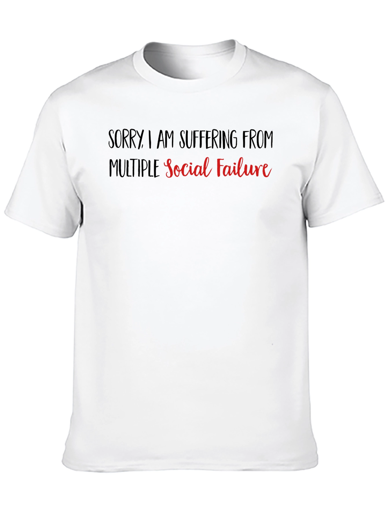 Social Failure Graphic T-Shirt