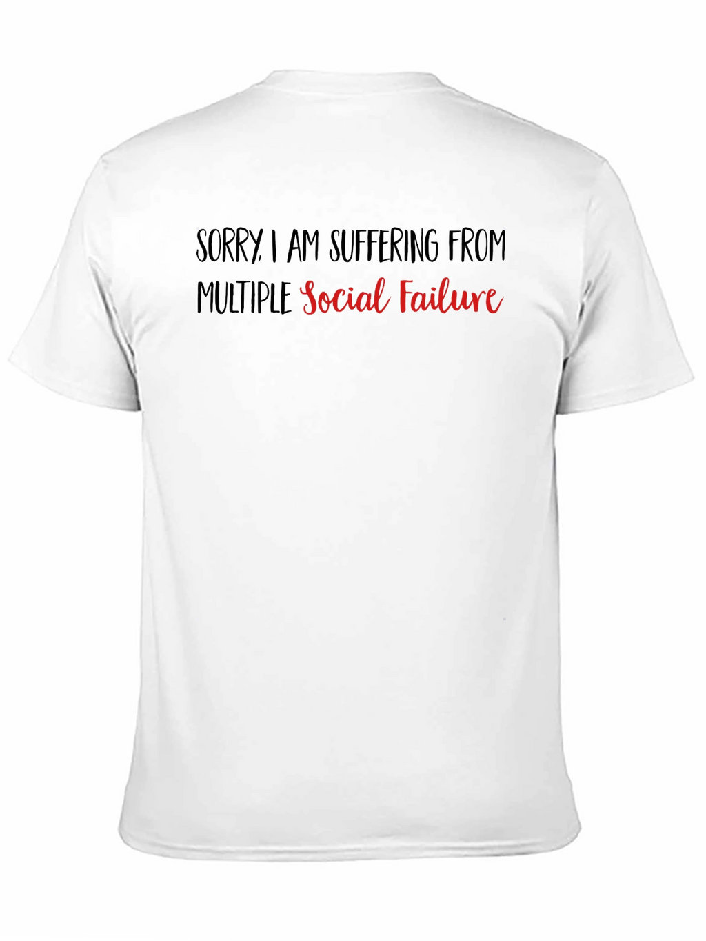 Social Failure Graphic T-Shirt