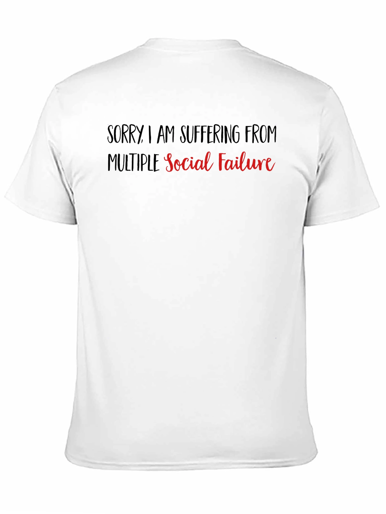 Social Failure Graphic T-Shirt