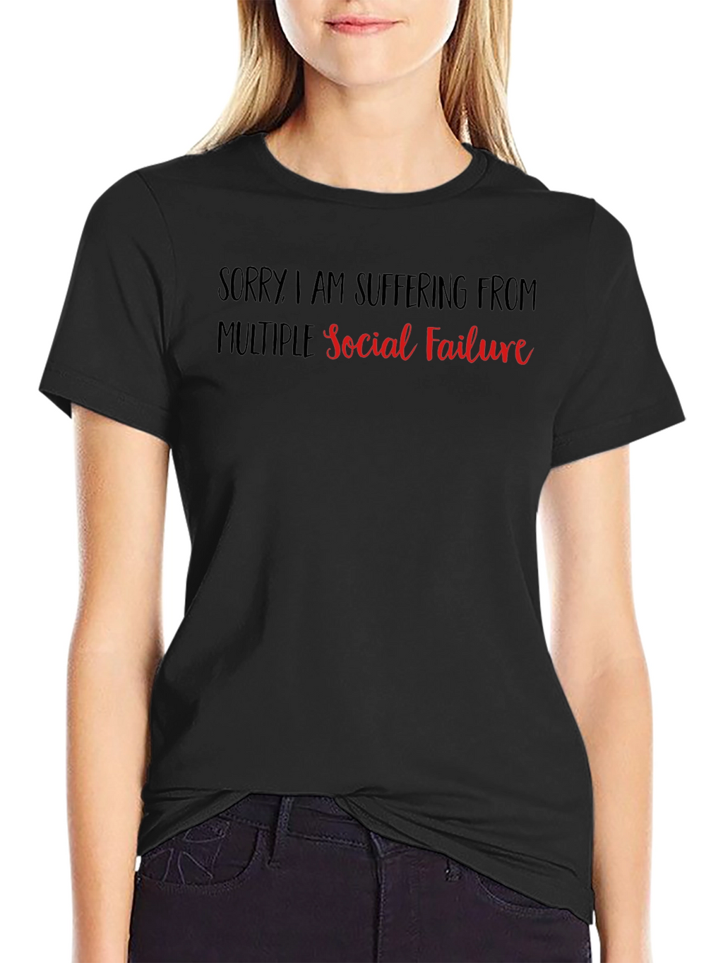 Social Failure Graphic T-Shirt
