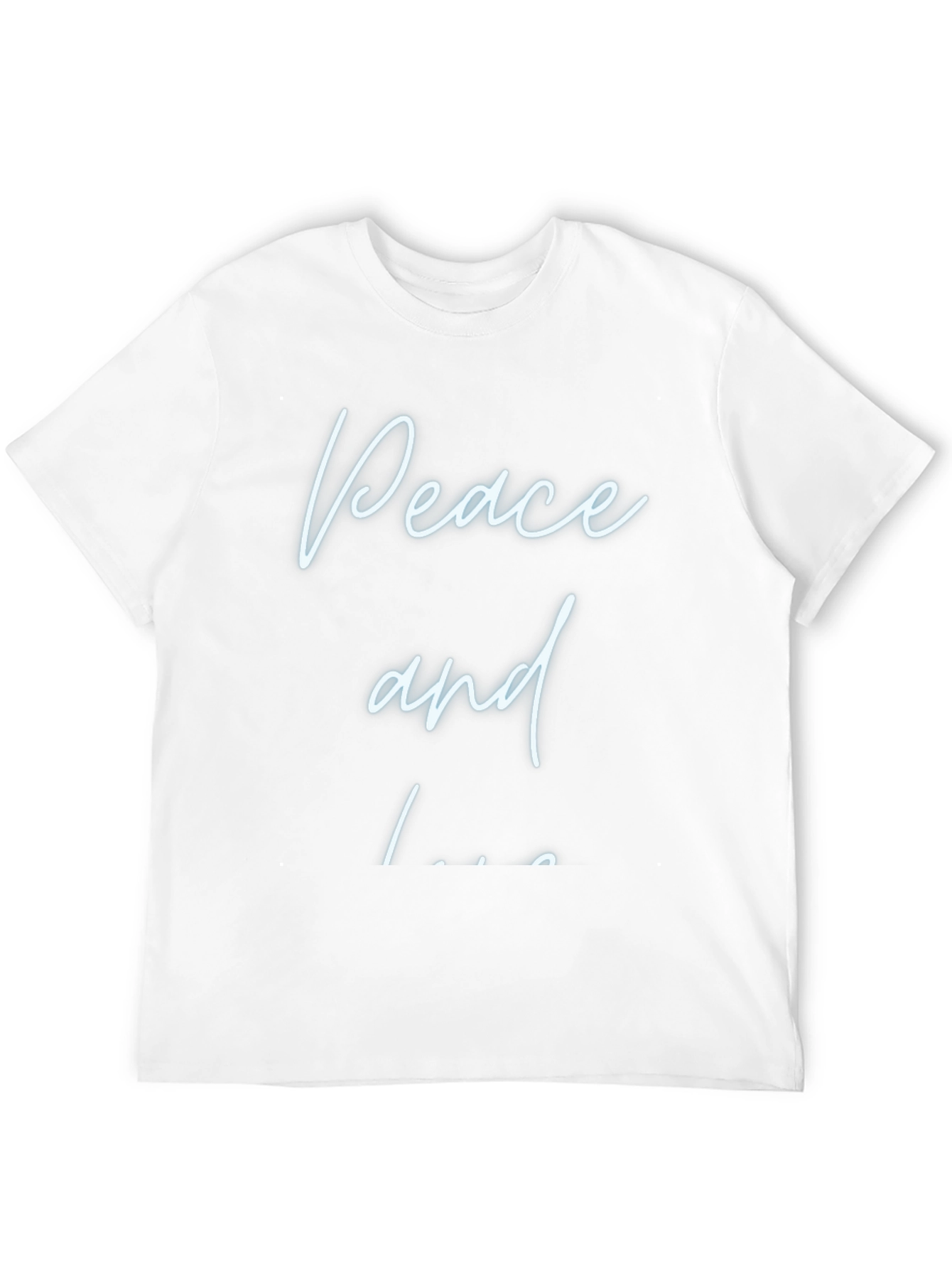 Peace and Love T-Shirt - Casual Comfort