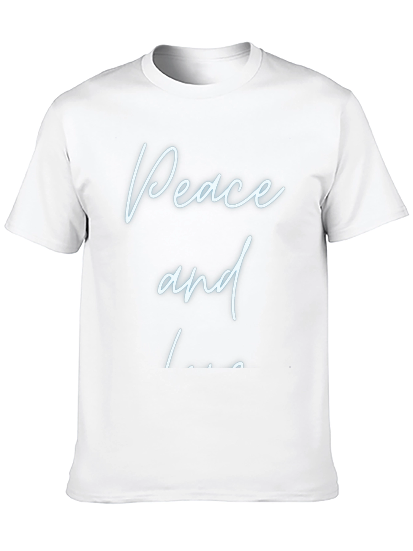 Peace and Love T-Shirt - Casual Comfort