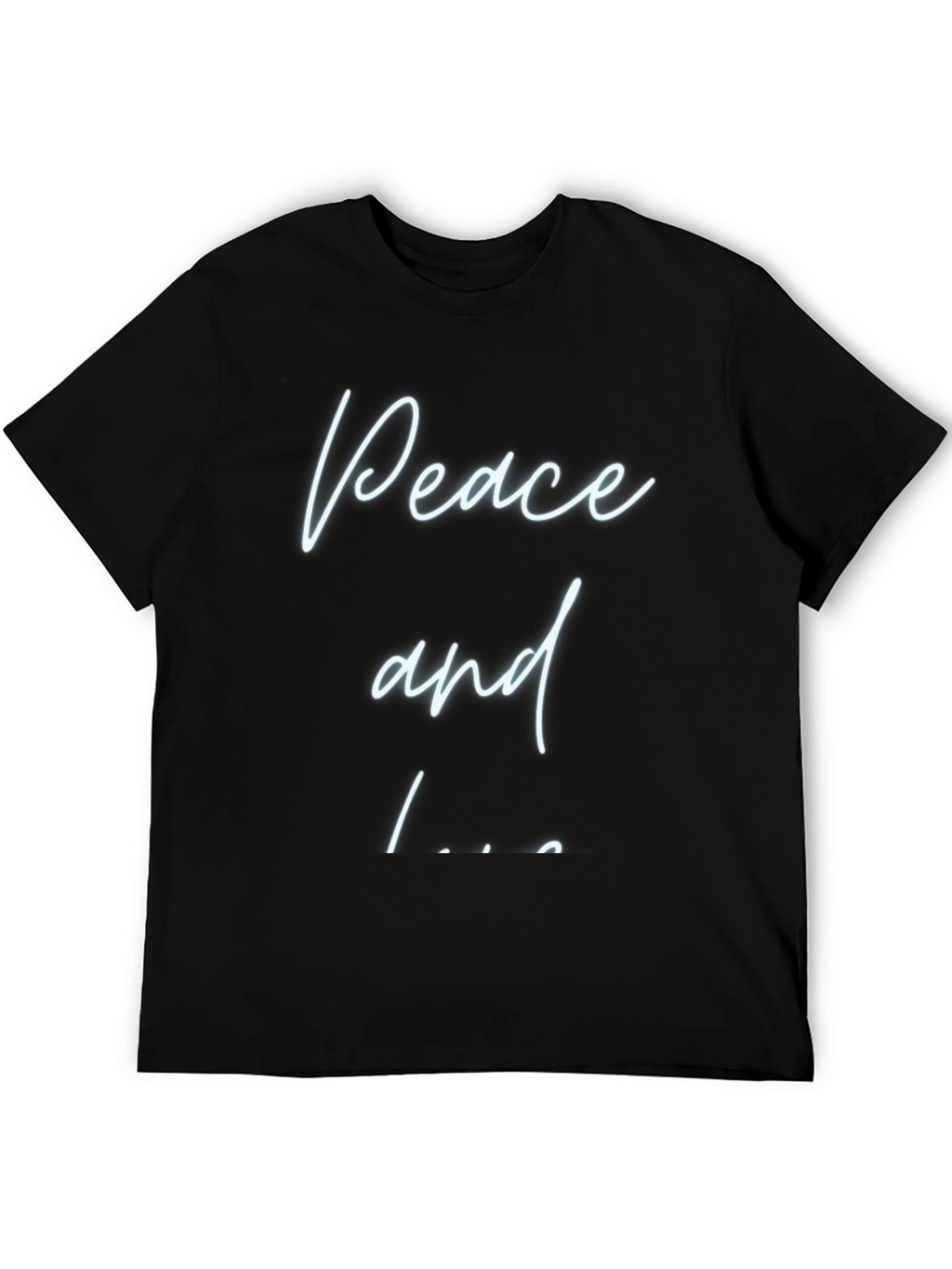 Peace and Love T-Shirt - Casual Comfort