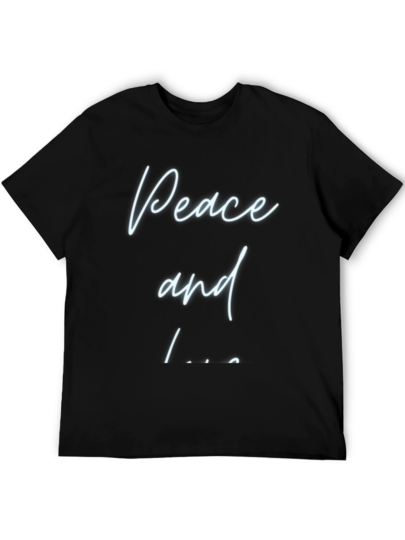 Peace and Love T-Shirt - Casual Comfort
