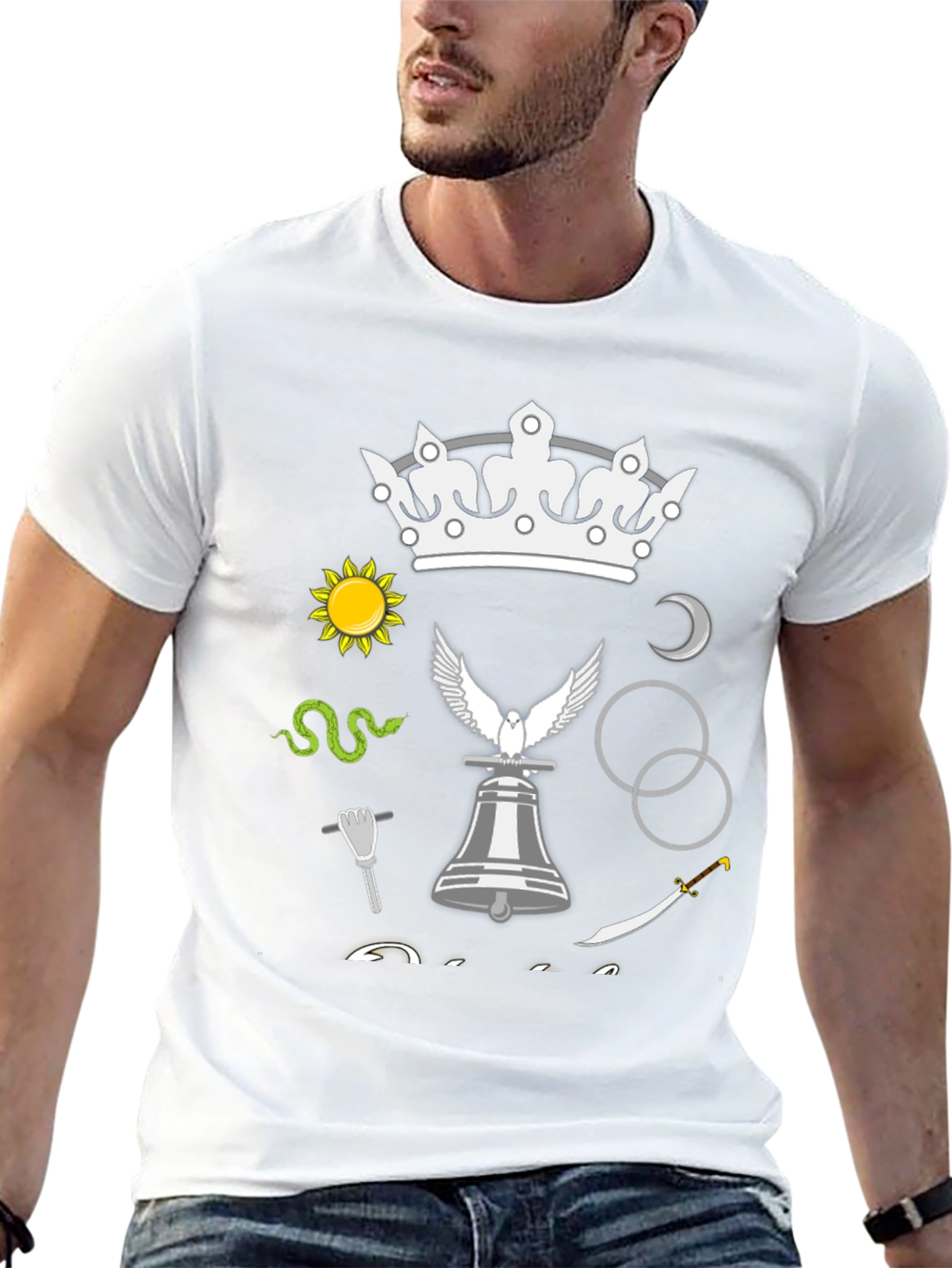 Symbolic Graphic Print T-Shirt