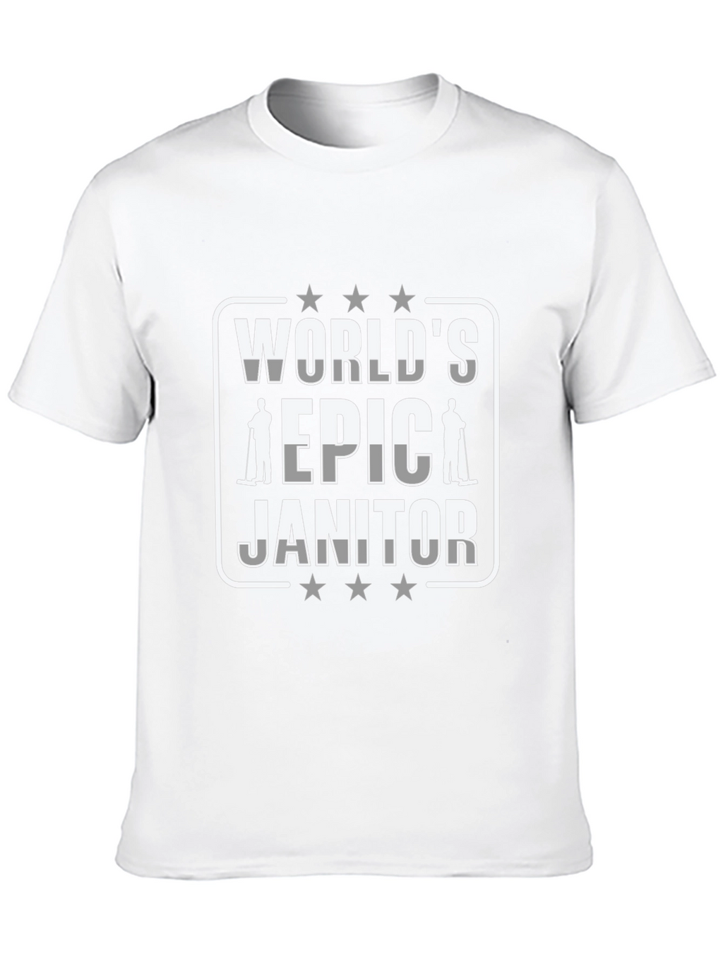 Worlds Epic Janitor Graphic T-Shirt