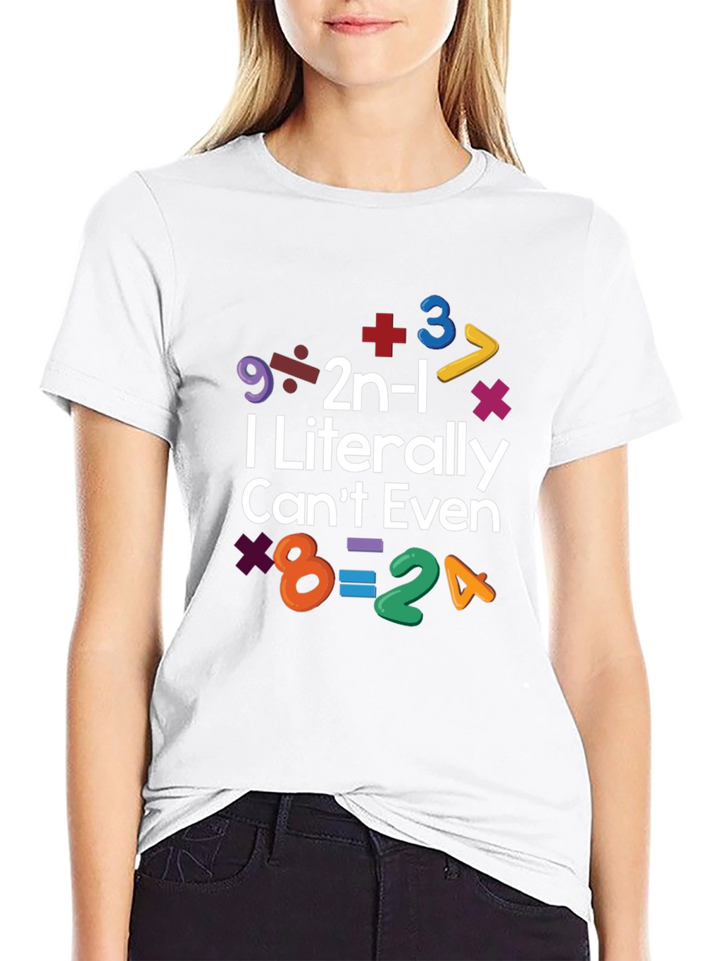 I Literally Cant Even Math Equation T-Shirt