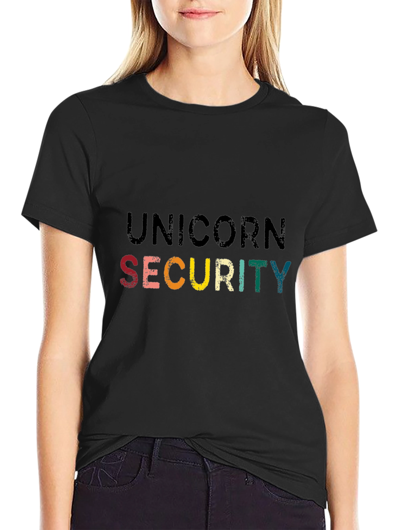 Unicorn Security Graphic T-Shirt
