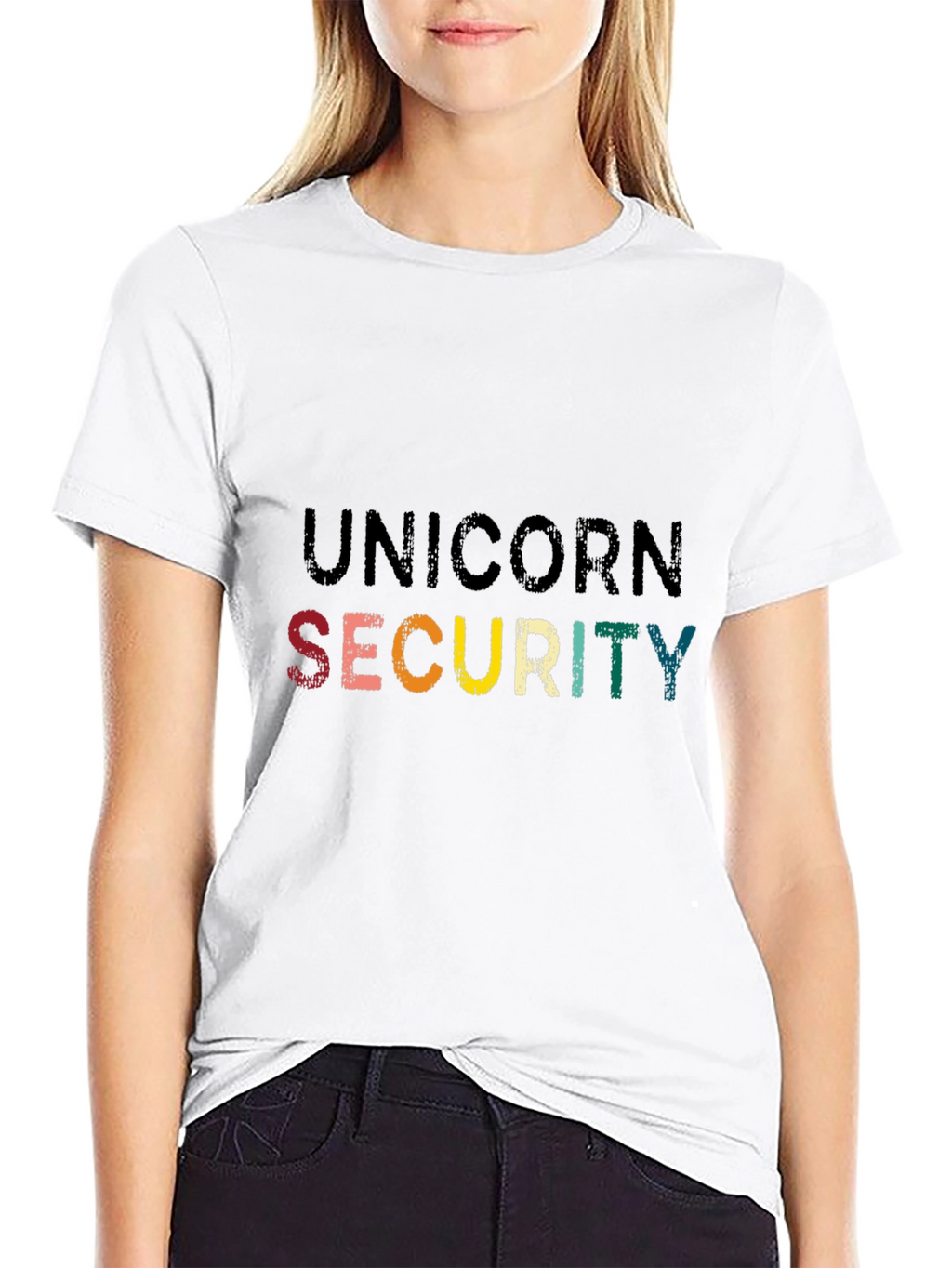 Unicorn Security Graphic T-Shirt