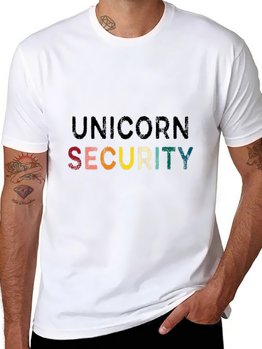 Unicorn Security Graphic T-Shirt