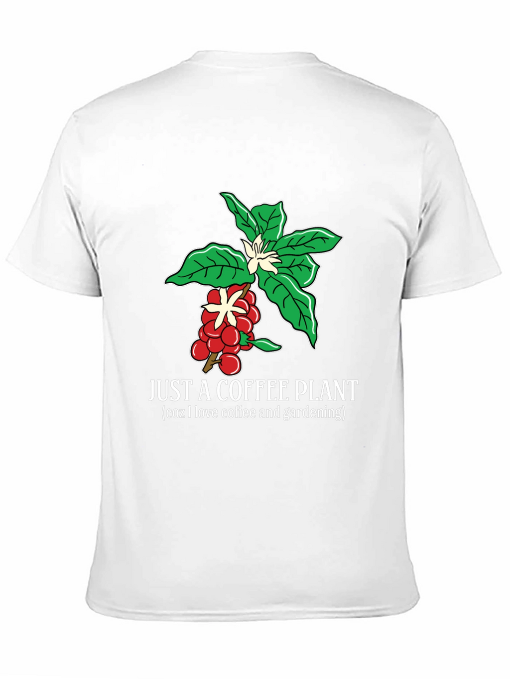 Coffee Plant Lover T-Shirt Gardening Gift Tee