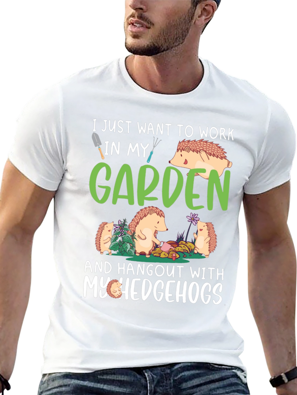 Garden Hedgehog T-Shirt
