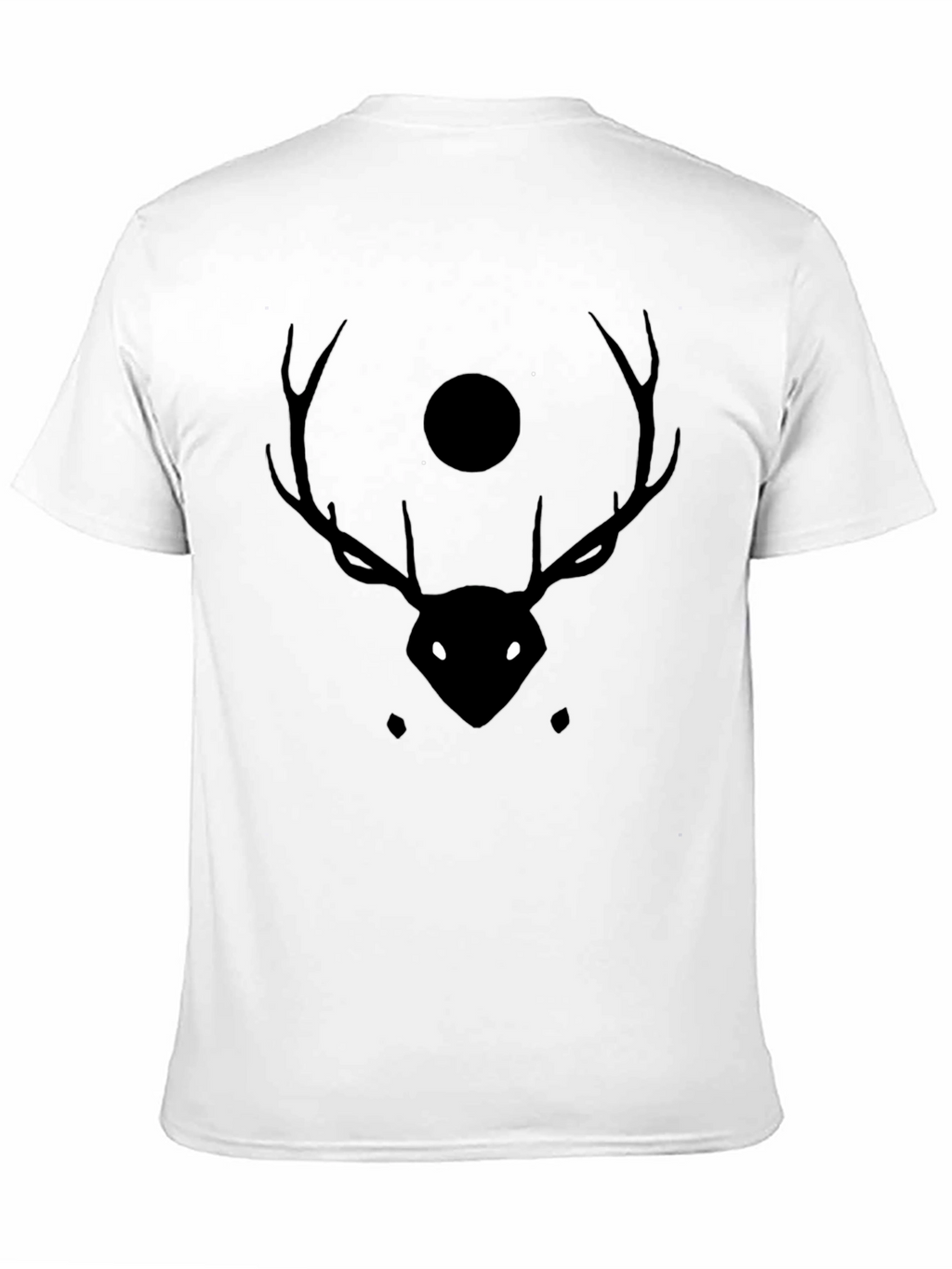 Mystic Deer Black T-Shirt - Stylish Graphic Tee